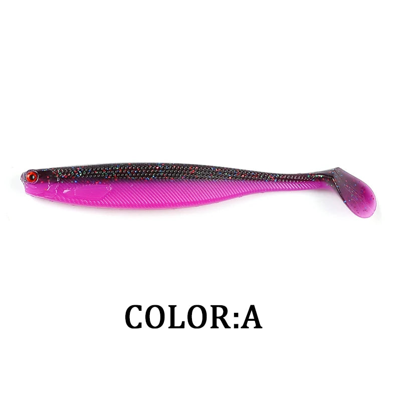 2022 Supercontinent ShadTeez 5cm/7cm/10cm Pike Zander Predator Fishing 3d eyes Soft lure Fishing lures