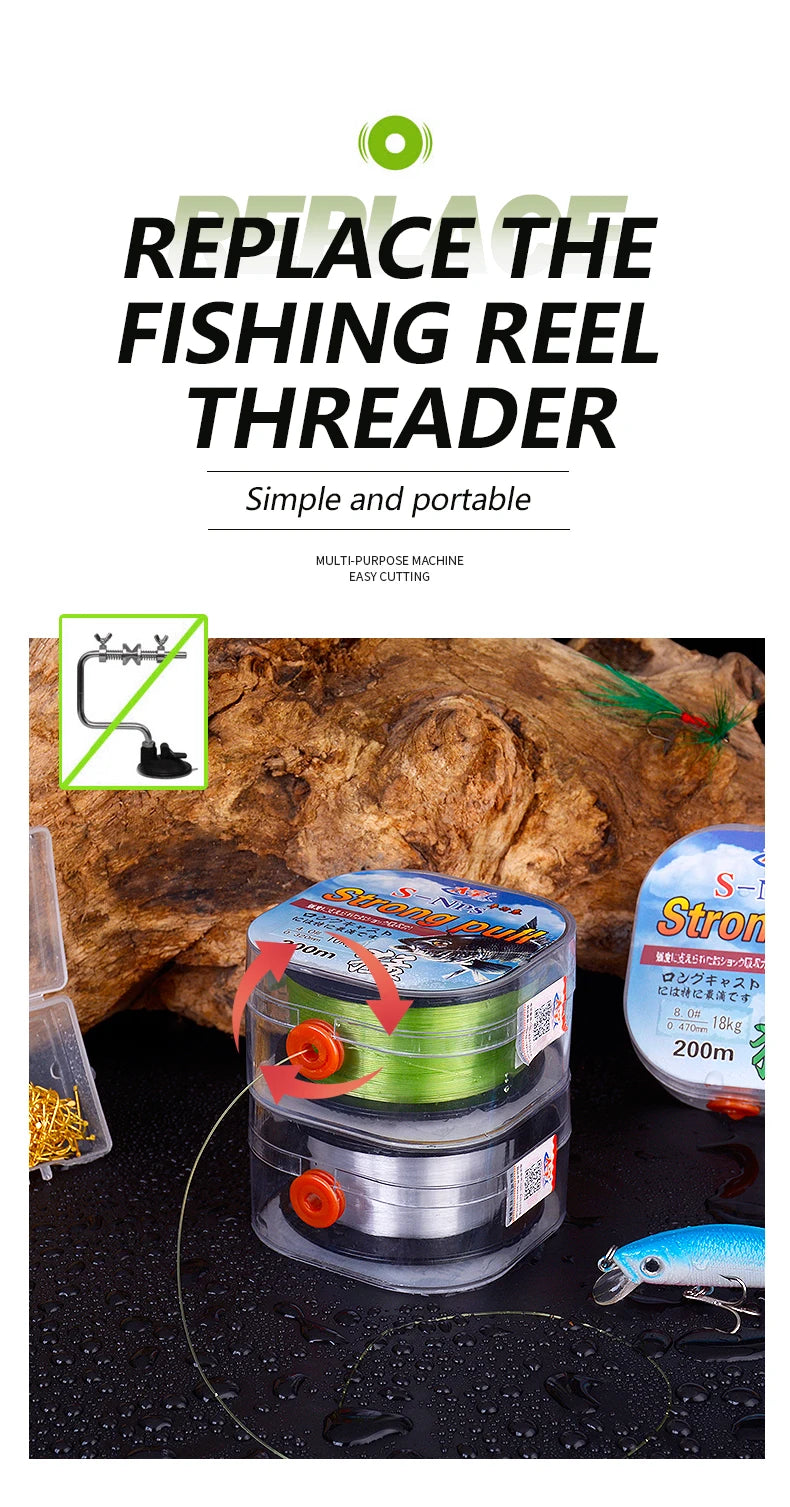 200M Super Strong Fishing Line Japan Durable Monofilament Nylon Fishing Line Sea/Freshwater Main Line Leader Fishing Wire 2-33LB