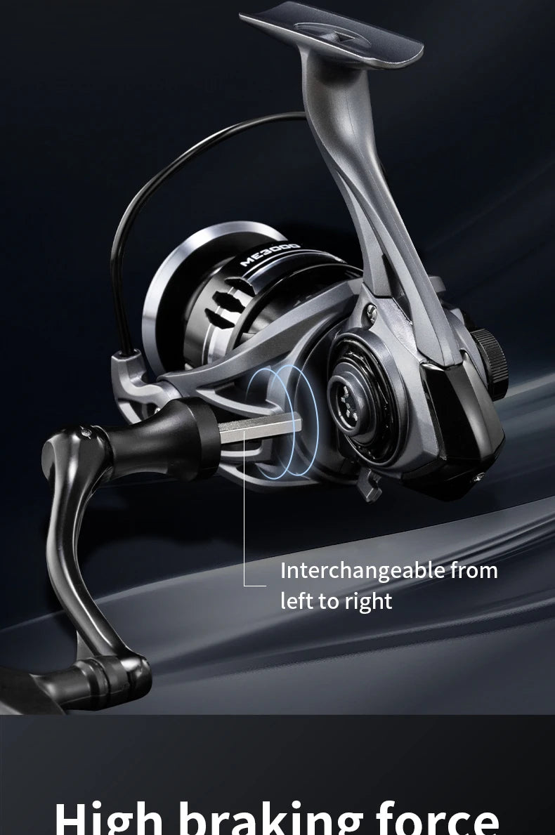 Rooblinos ME fishing reel spinning reel smooth - running fishing reel