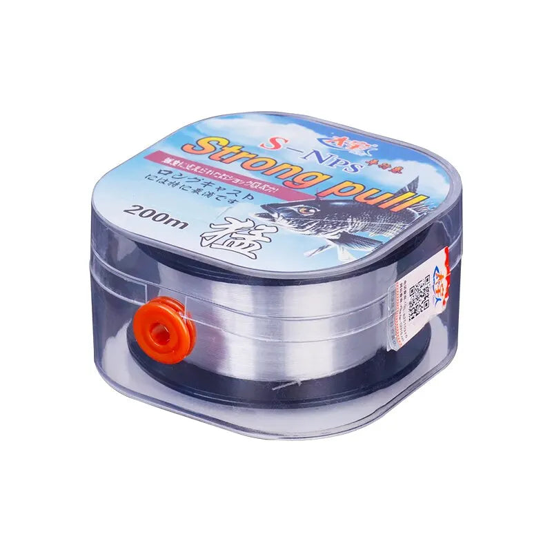 200M Super Strong Fishing Line Japan Durable Monofilament Nylon Fishing Line Sea/Freshwater Main Line Leader Fishing Wire 2-33LB
