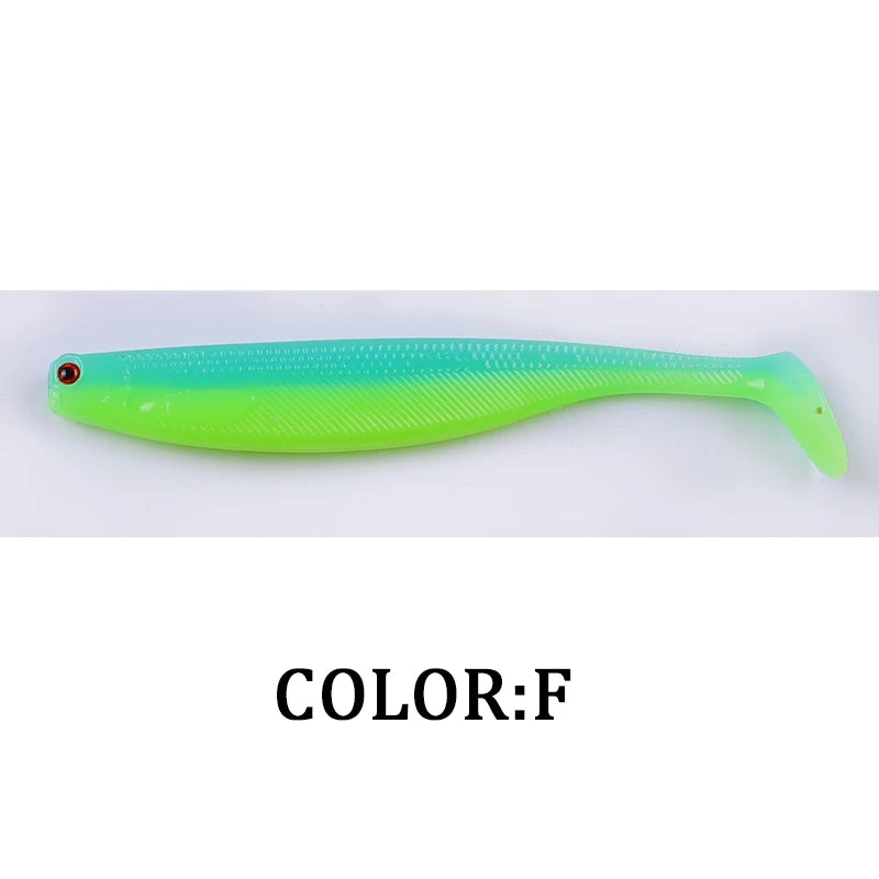 2022 Supercontinent ShadTeez 5cm/7cm/10cm Pike Zander Predator Fishing 3d eyes Soft lure Fishing lures