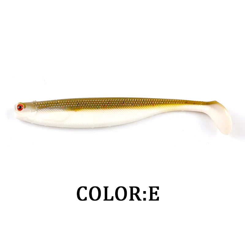 2022 Supercontinent ShadTeez 5cm/7cm/10cm Pike Zander Predator Fishing 3d eyes Soft lure Fishing lures