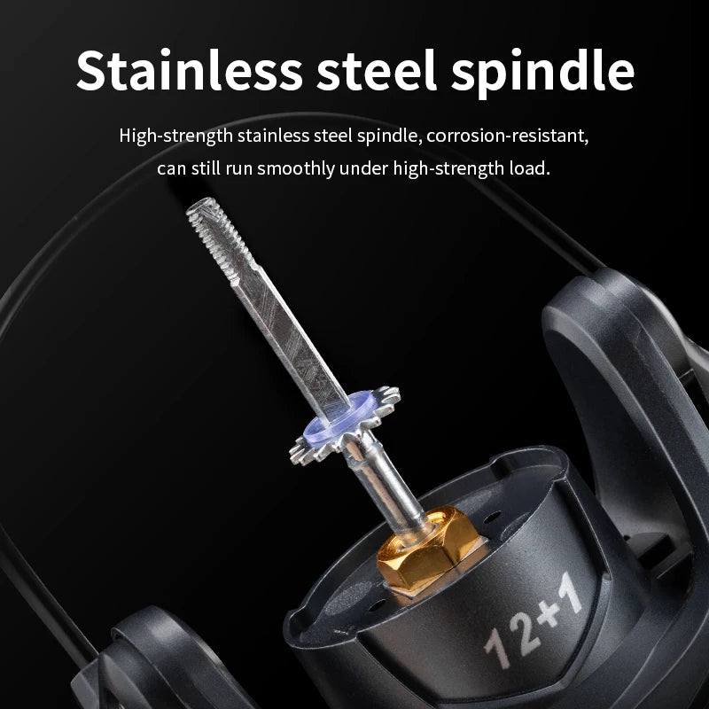 Rooblinos ME fishing reel spinning reel smooth - running fishing reel