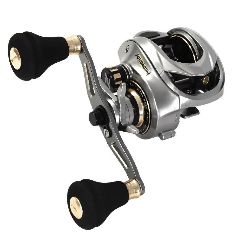 Carretilha Seasir Megacuda(225g) Drag 15KG 6.5:1 Alumino